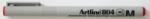 Artline OHP Non-Permanent marker ARTLINE 804, varf mediu - 1.0mm - rosu (EK-804-RE)