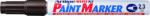 Artline Marker cu vopsea ARTLINE 400XF, corp metalic, varf rotund 2.3mm - maro (EK-400XF-BR) - viamond
