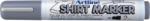 Artline T-Shirt marker ARTLINE, corp plastic, varf rotund 2.0mm - gri (EKT-2-GY) - viamond