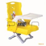 Plebani Booster pliabil Chef (PB070_Galben) Scaun de masa bebelusi, inaltator