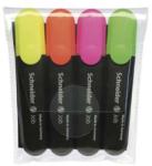 Schneider SET 4 TEXTMARKER SCHNEIDER JOB, varf tesit 1-5 mm (2992) - viamond