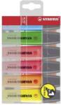 STABILO SET 6 TEXTMARKERE STABILO BOSS, 2-5 mm (960107) - viamond