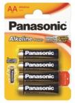 Panasonic Elem, AA ceruza, 4 db, PANASONIC "Alkaline power (PEBAA4) - tutitinta
