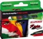 Alpino Creioane machiaj, 6 culori/cutie, ALPINO Sport (MS-DL000011)