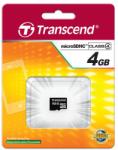 Transcend microSDHC 4GB Class 4 TS4GUSDC4