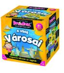 Green Board Game BrainBox - A világ városai