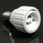 LED Labs Lámpa foglalat átalakító E14-GU10 (IL-E14GU10 (14-0000-31))