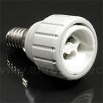 LED Labs Lámpa foglalat átalakító E14-GU10 (IL-E14GU10)