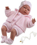 Llorens Újszülött síró lány baba - 40 cm (74004)