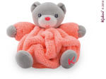 Kaloo Plume Mini Neon - Ursulet neon din plus moale in cutie de cadou 12 cm