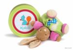 Kaloo Colors Chubby Rabbit Squirrel - Iepuras din plus moale in ambalaj cadou 25 cm