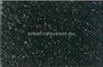  Glitteres dekorgumi lap - A4 fekete SBUG15 (751007)