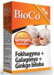 BioCo Fokhagyma+Galagonya+Ginkgo biloba tabletta 60 db