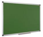  Krétás tábla, zöld felület, nem mágneses, 60x90 cm, alumínium keret (VVK02) - papirdepo