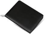FILOFAX Kalendárium, gyűrűs, betétlapokkal, A5, FILOFAX Metropol , cipzárral fekete (NFX026979)
