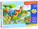 Castorland Maxi Puzzle - Őzikék a folyóparton 20 db-os (C-02177)