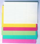 Legamaster Címke papír, pink, 20x60 mm (LM7-455409)