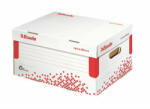 ESSELTE Archiválókonténer, S méret, újrahasznosított karton, ESSELTE Speedbox, fehér (E623911) (623911)