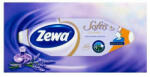 Zewa Kozmetikai kendő, 4 rétegű, 80 db, ZEWA Softis levendula (KHHZ21) (28422)