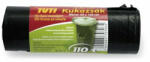 TUTI Szemeteszsák, 110 l, 10 db, 60x100 cm, 17 &mikro; , TUTI, fekete (KHT195) (PDP_021)