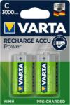 VARTA Tölthető elem, C baby, 2x3000 mAh, előtöltött, VARTA Power (VAKU08) (56714 101 402)