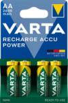 VARTA Tölthető elem, AA ceruza, 4x2600 mAh, előtöltött, VARTA Power (VAKU12) (5716101404)