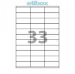 ETIBOX Etichete Etibox Autoadezive 33/a4, 100 Coli (etibox-119765)