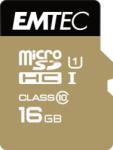 EMTEC microSDHC Gold Plus 16GB Class 10 ECMSDM16GHC10GP