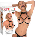 Pipedream Fetish O-ring - szájpecek és bimbócsipesz