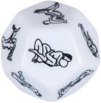 ORION 12 oldalú szex dobókocka - fehér - sexshopcenter