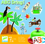 DJECO ABC Dring! - Joc de societate abecedar (DJ08484) Joc de societate