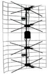 KEMOT Antena Exterior Cu Amplificator 13.5-60db (ant0074)