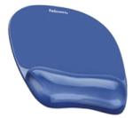 Fellowes Mouse Pad Si Suport Incheieturi Albastru Gel Crystal Fellowes (98114968)