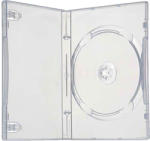  Carcasa pentru 1 DVD, semitransparenta