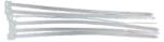 MEGA Fasete Legatura Albe 2.5x200mm, 100/set (59220b)