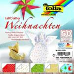Folia Paper Hartie origami 50 coli 15x15 Craciun (BRI493/1515)