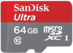 SanDisk microSDXC Ultra 64GB C10 SDSQUNC-064G-GN6MA/139728