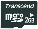 Transcend microSD 2GB TS2GUSDC