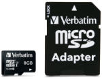 Verbatim microSDHC 8GB C10/UHS-I (44081)