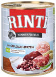 RINTI Kennerfleisch - Poultry Hearts 800 g