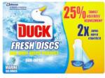 DUCK Fresh Discs Marine WC-öblítő korong utántöltő 2x36 ml