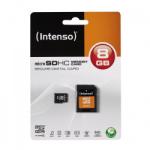 Intenso microSDHC 8GB C4 3403460