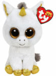 Ty Beanie Boos - Peagsus, a fehér-arany unikornis 15 cm (36179)
