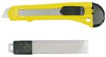 MEGA Set Cutter Plastic Cu Buton Blocare Cu 10 Lame - 18mm (30019) - global-tools
