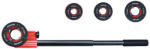 PROLINE Set Filiere Teava 9cr2 Cu Clichet 1/2"-1.1/4" - 6p (67206)