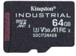 Kingston microSDXC Industrial 64GB C10/U1 SDCIT/64GBSP