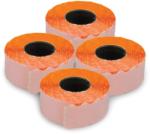 ROMPRIX Etichete autoadezive pentru marcatoare 26x16mm portocalii (ROLPR2616P)