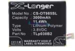 Utángyártott Alcatel Li-polymer 3000mAh TLp030B2