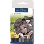 Faber-Castell Pitt Artist Pen Manga Set 8 Buc De Baza Faber-Castell (FC167107) - viamond