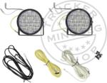  Nappali menetjelző (DRL) 12/24V 2x18 LED kerek